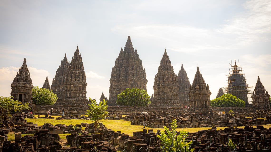 Afternoon At Candi Prambanan