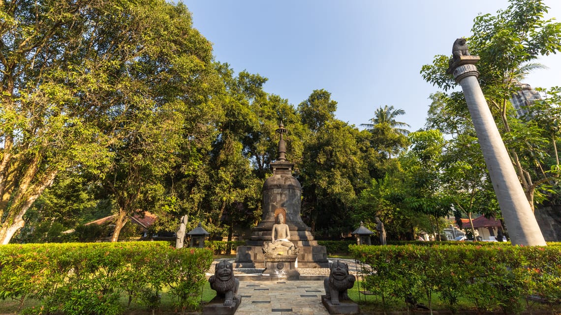 Buddha In The Garden