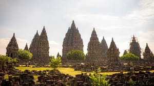 Afternoon At Candi Prambanan